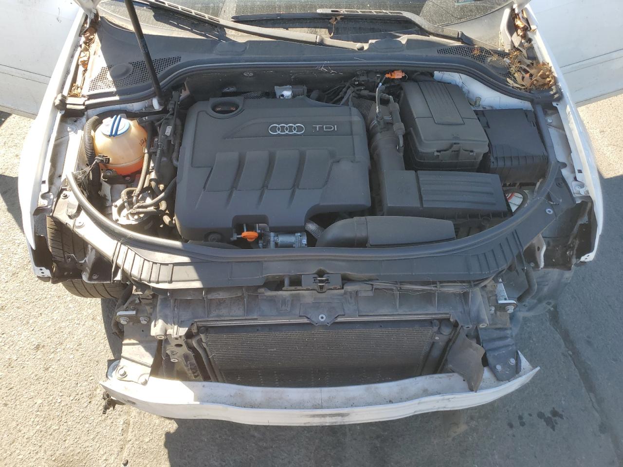 2013 Audi A3 VIN WAUKJAFMXDA020159 Copart auction photo, front end damage thumbnail 11
