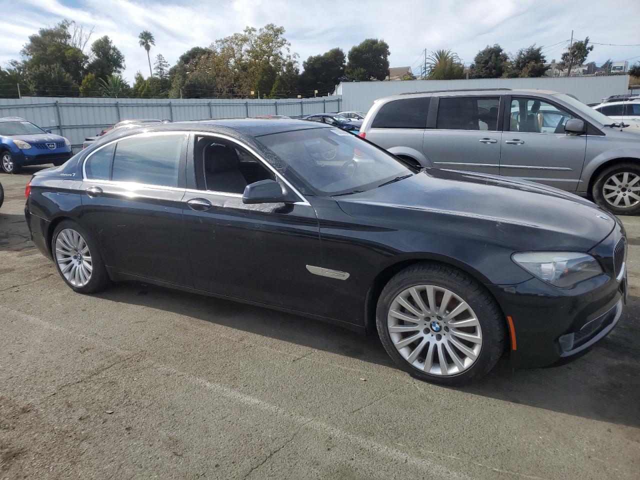 2012 BMW 7er VIN WBAKX8C52CC198431 Copart auction photo, mechanical damage thumbnail 4