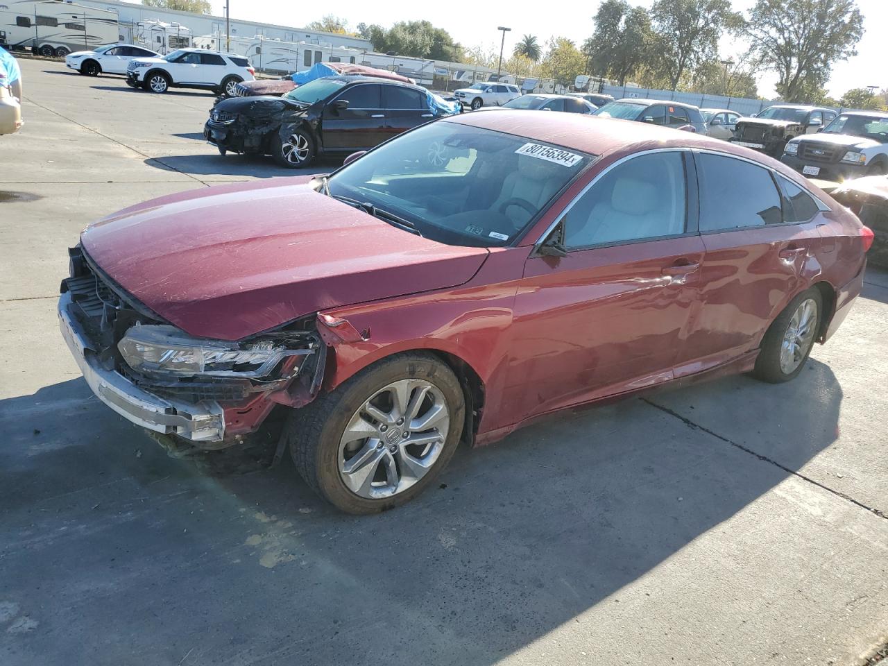 2019 Honda Accord VIN 1HGCV1F19KA029080