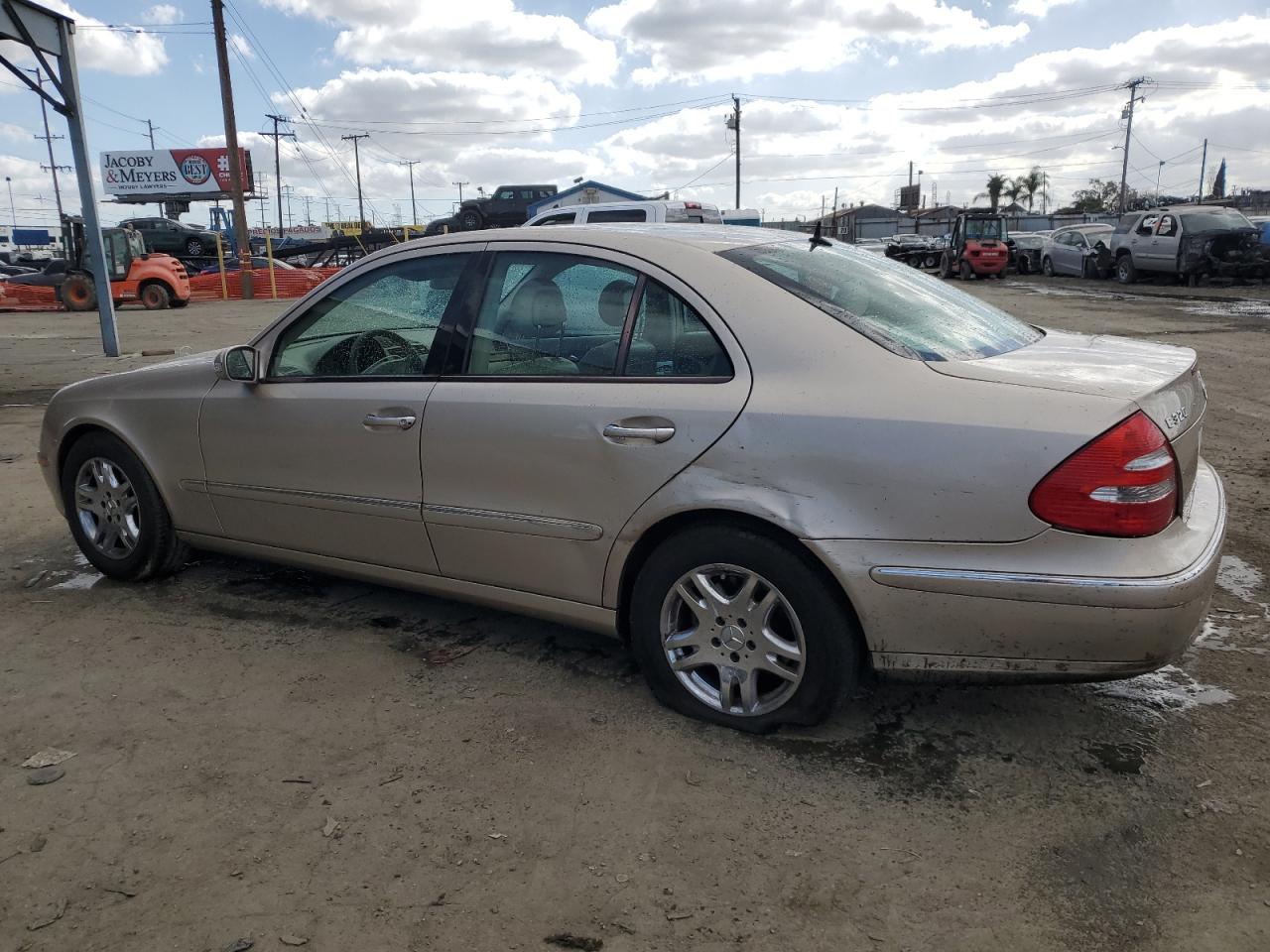 2003 Mercedes-Benz E-klasse VIN WDBUF65J83A128049 Copart auction photo, rear end / front end damage thumbnail 2