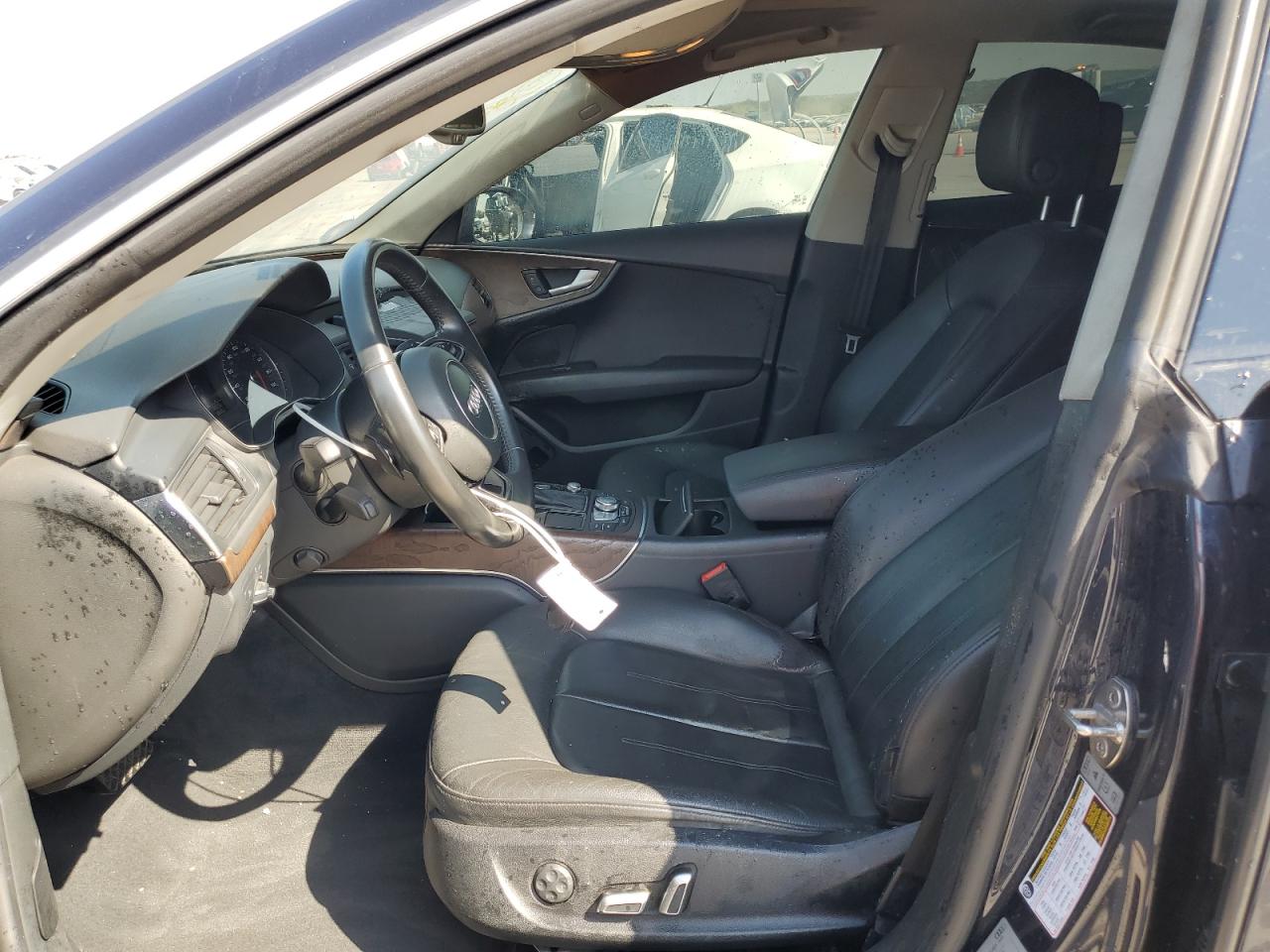 2016 Audi A7 VIN WAUWGAFC8GN178195 Copart auction photo, burn - interior damage thumbnail 7