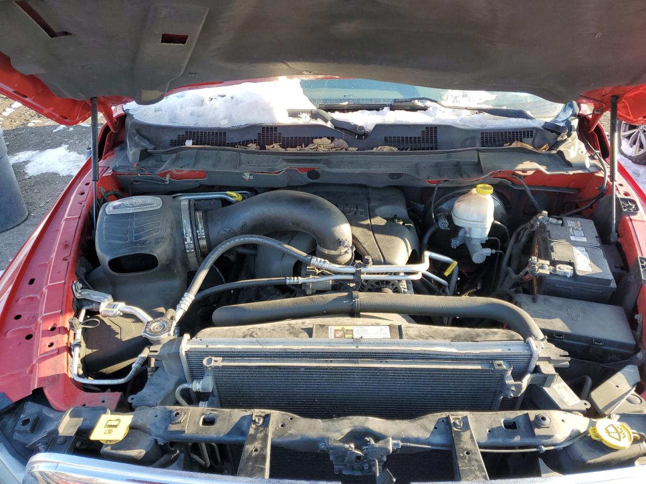 2013 RAM 1500 VIN 1C6RR7FT5DS575204 Copart auction photo, side damage thumbnail 11