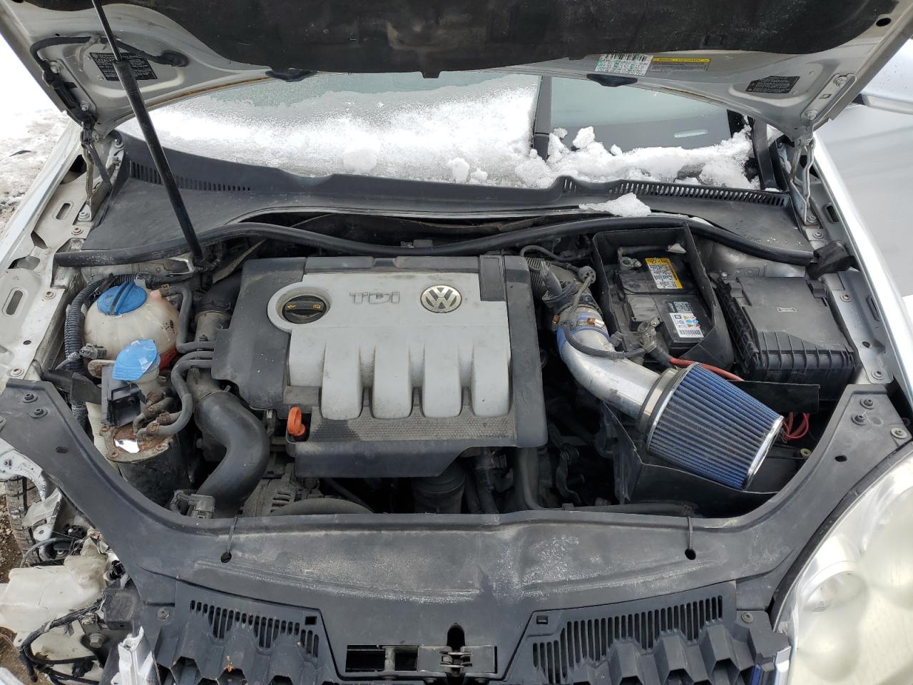 2006 Volkswagen Jetta VIN 3VWCT81K56M850776 Copart auction photo, front end damage thumbnail 11