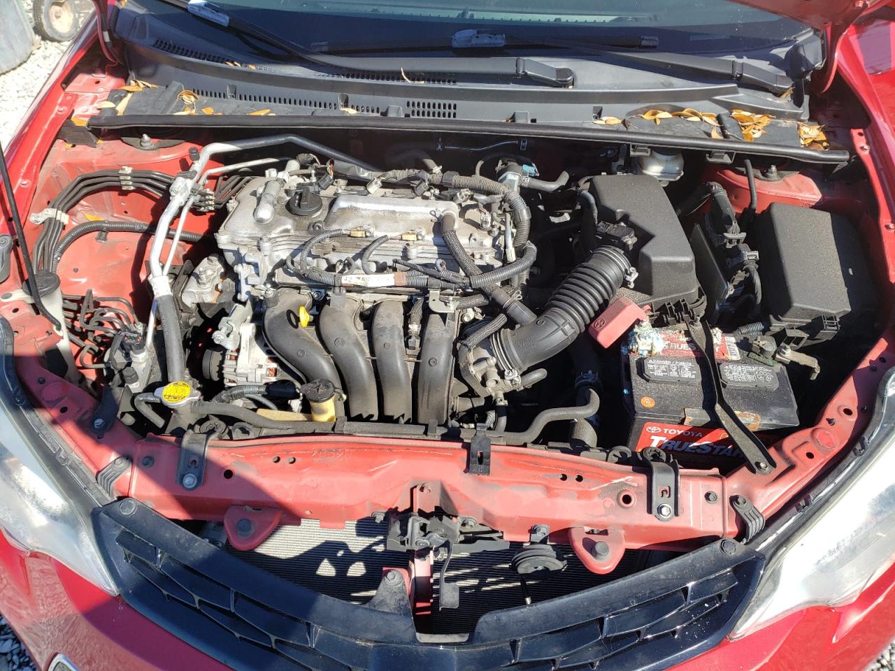 2014 Toyota Corolla VIN 2T1BURHE6EC168532 Copart auction photo, rear end damage thumbnail 11
