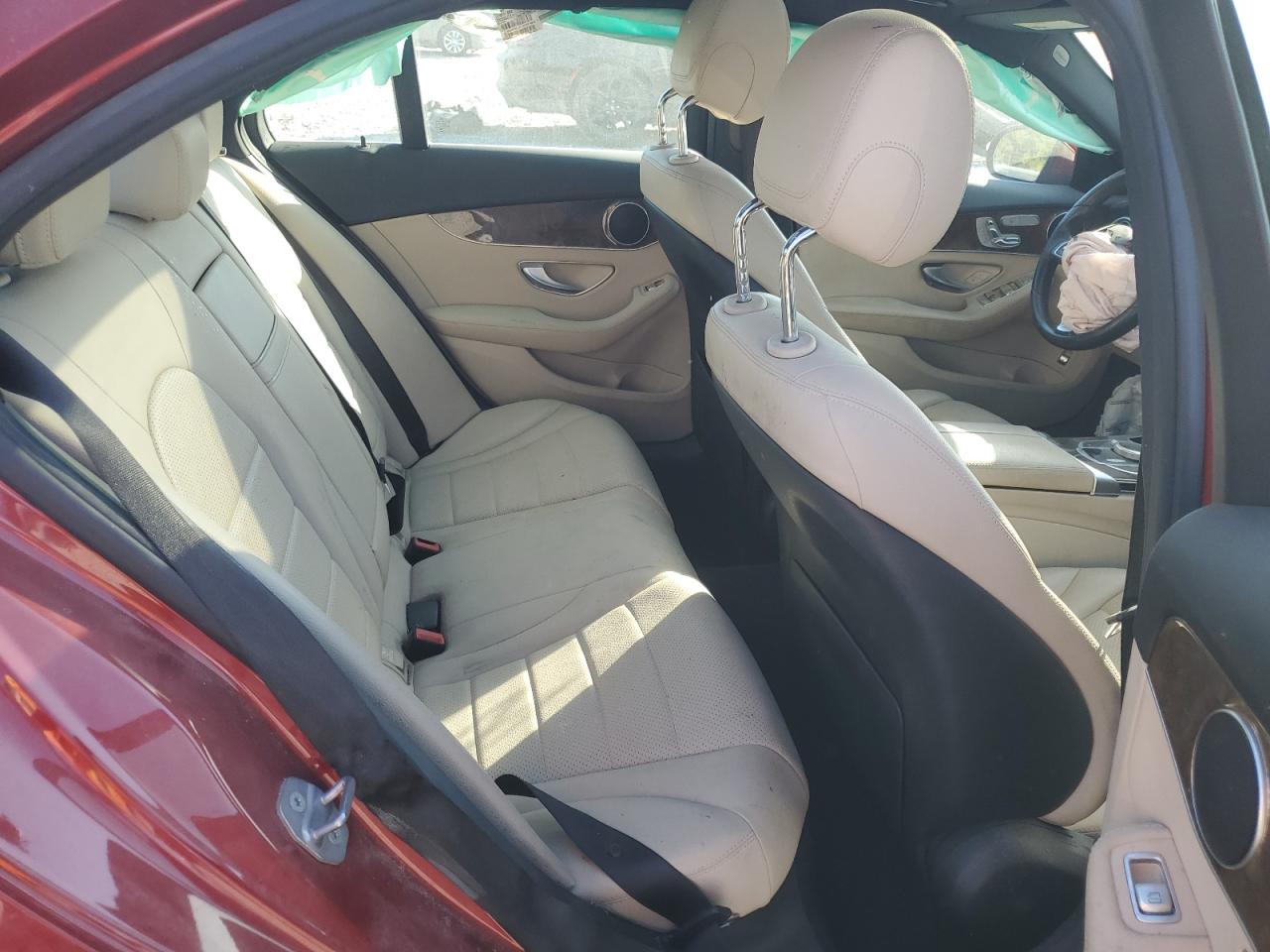 2018 Mercedes-Benz C-klasse VIN WDDWF4JB8JR347238 Copart auction photo, front end damage thumbnail 10