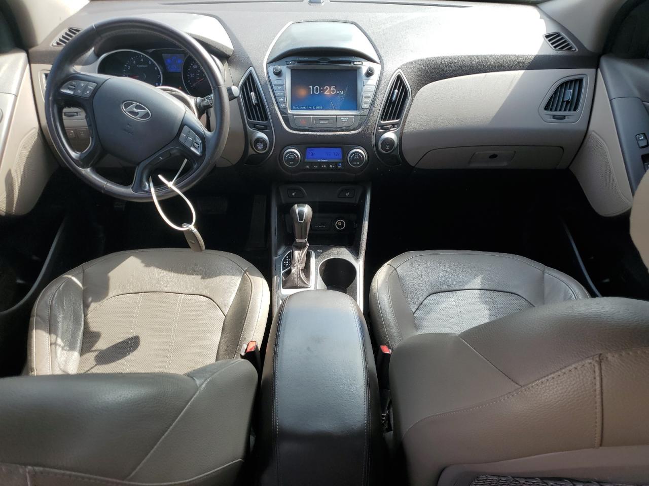 2014 Hyundai Tucson VIN KM8JUCAG5EU791806 Copart auction photo, rear end damage thumbnail 8
