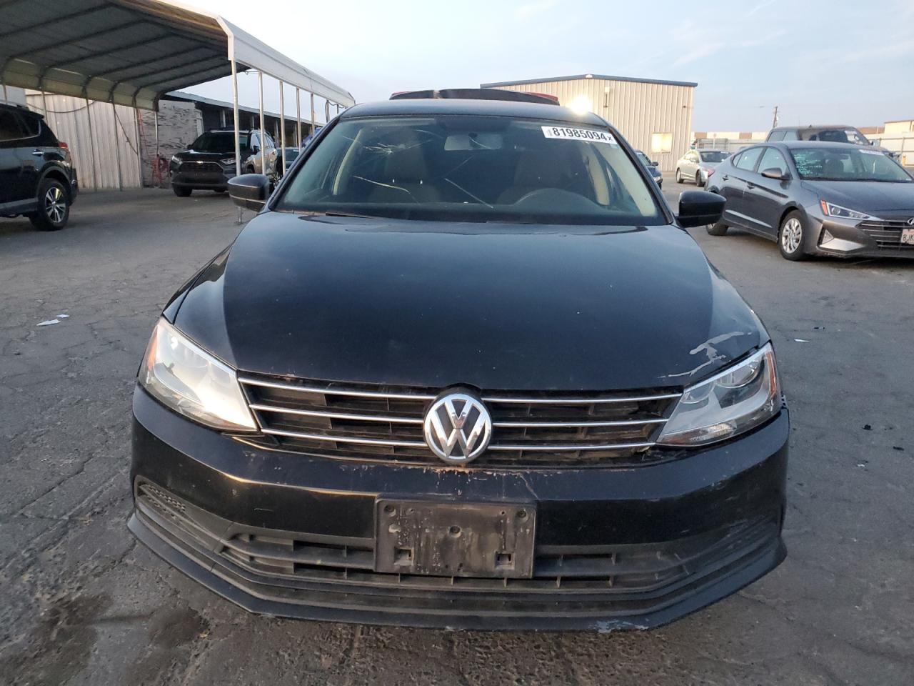 2015 Volkswagen Jetta VIN 3VWD17AJ3FM237907 Copart auction photo, rear end / front end damage thumbnail 5