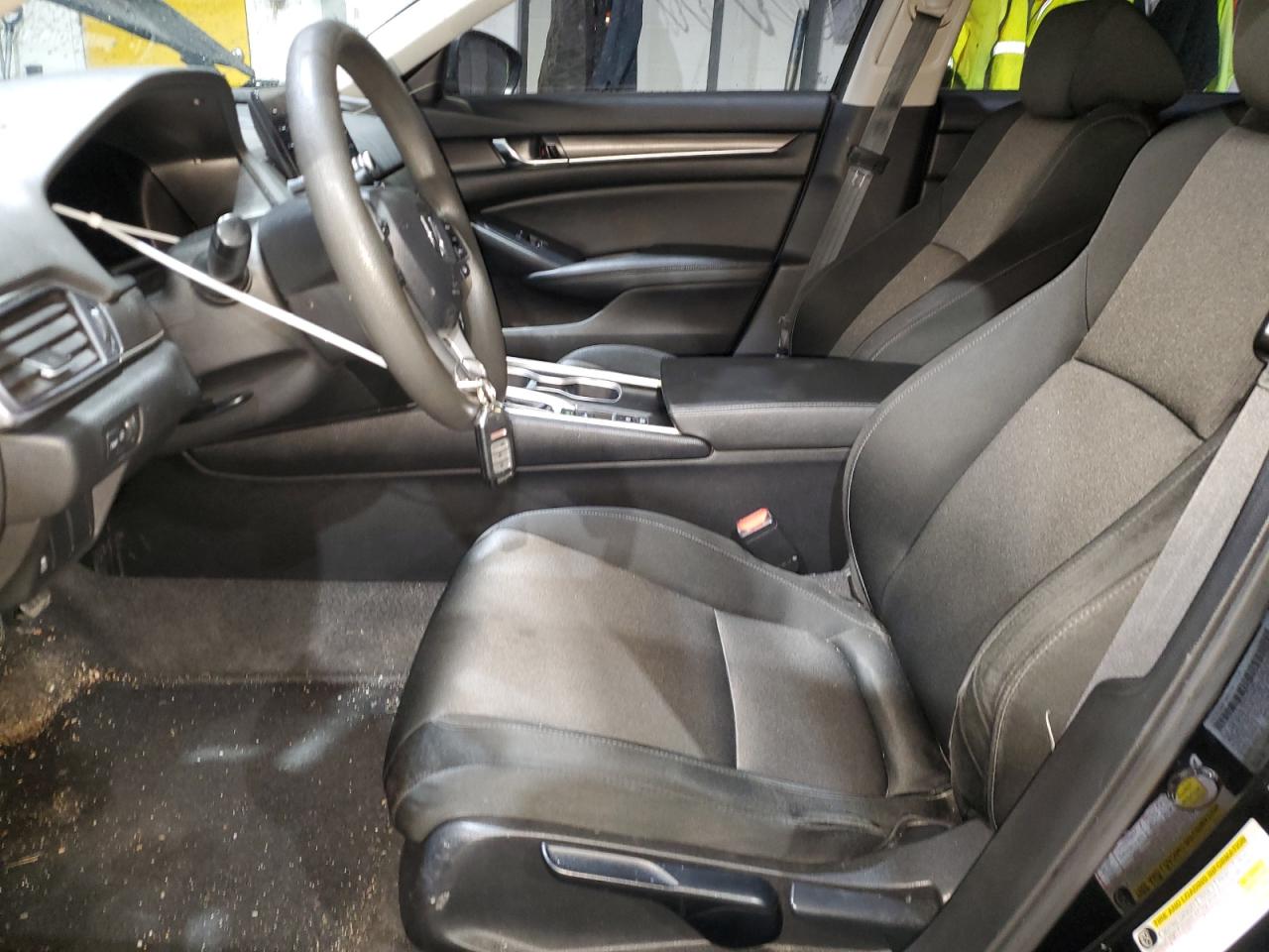 2021 Honda Accord VIN 1HGCV1F10MA023560 Copart auction photo, front end / side damage thumbnail 7