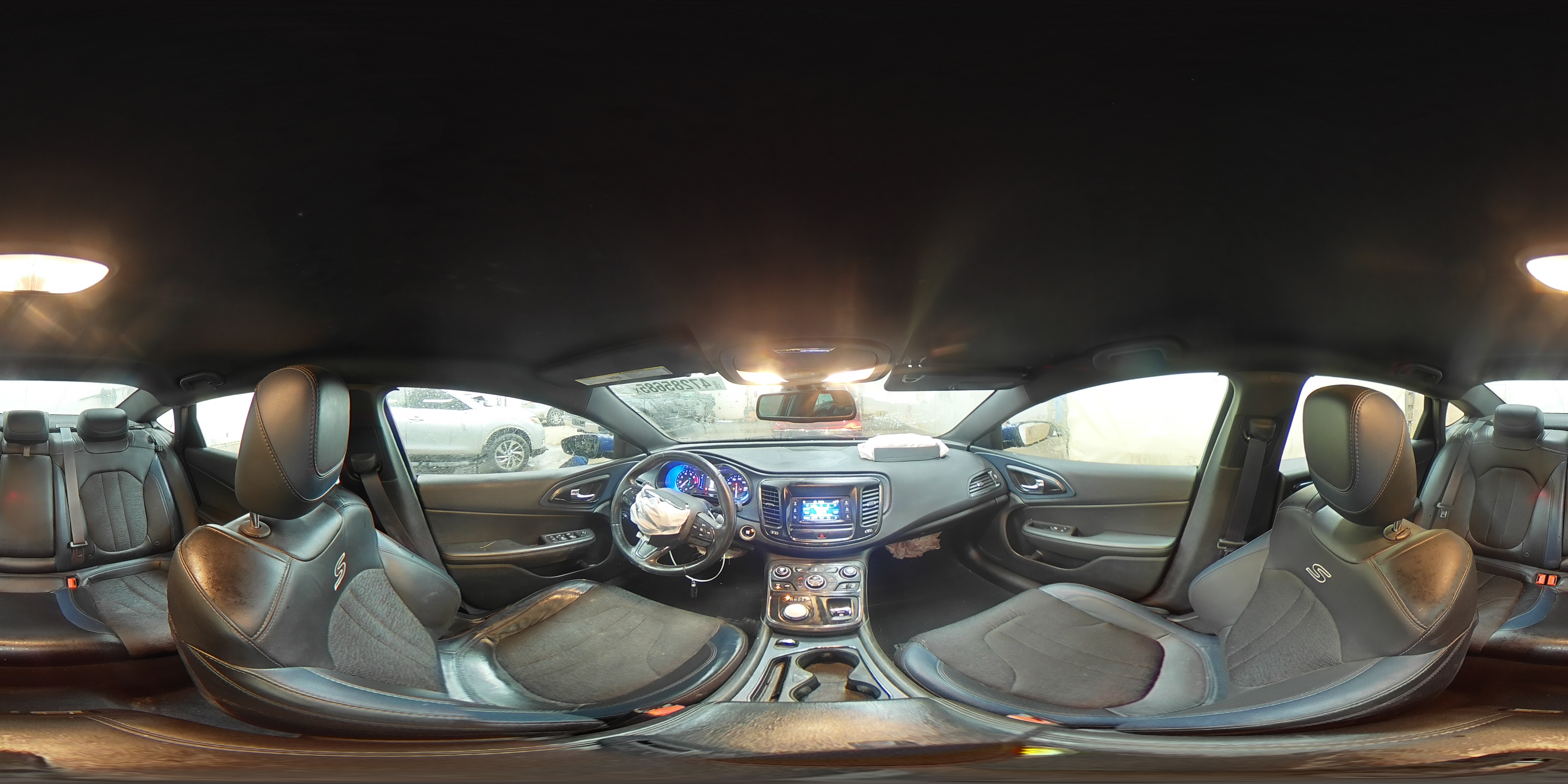 2015 Chrysler 200 VIN 1C3CCCBB4FN755284 Copart auction photo, side / front end damage thumbnail 14
