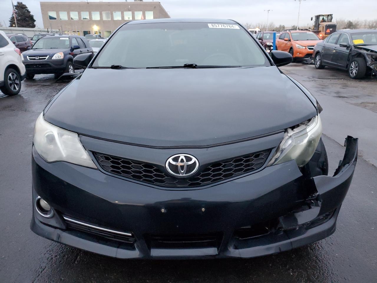 2012 Toyota Camry VIN 4T1BF1FK4CU617528 Copart auction photo, rear end / hail damage thumbnail 5