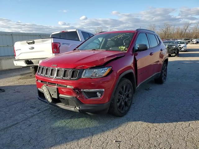 2021 Jeep Compass VIN 3C4NJCEB7MT531493 Copart auction photo, front end damage thumbnail 11