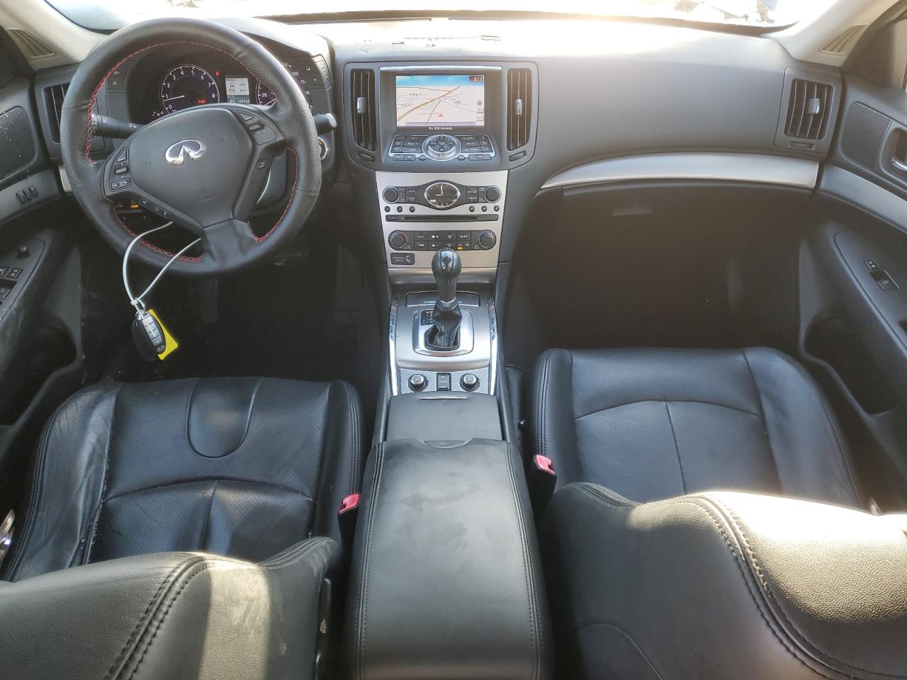 2012 Infiniti G VIN JN1CV6AR1CM978702 Copart auction photo, rear end damage thumbnail 8