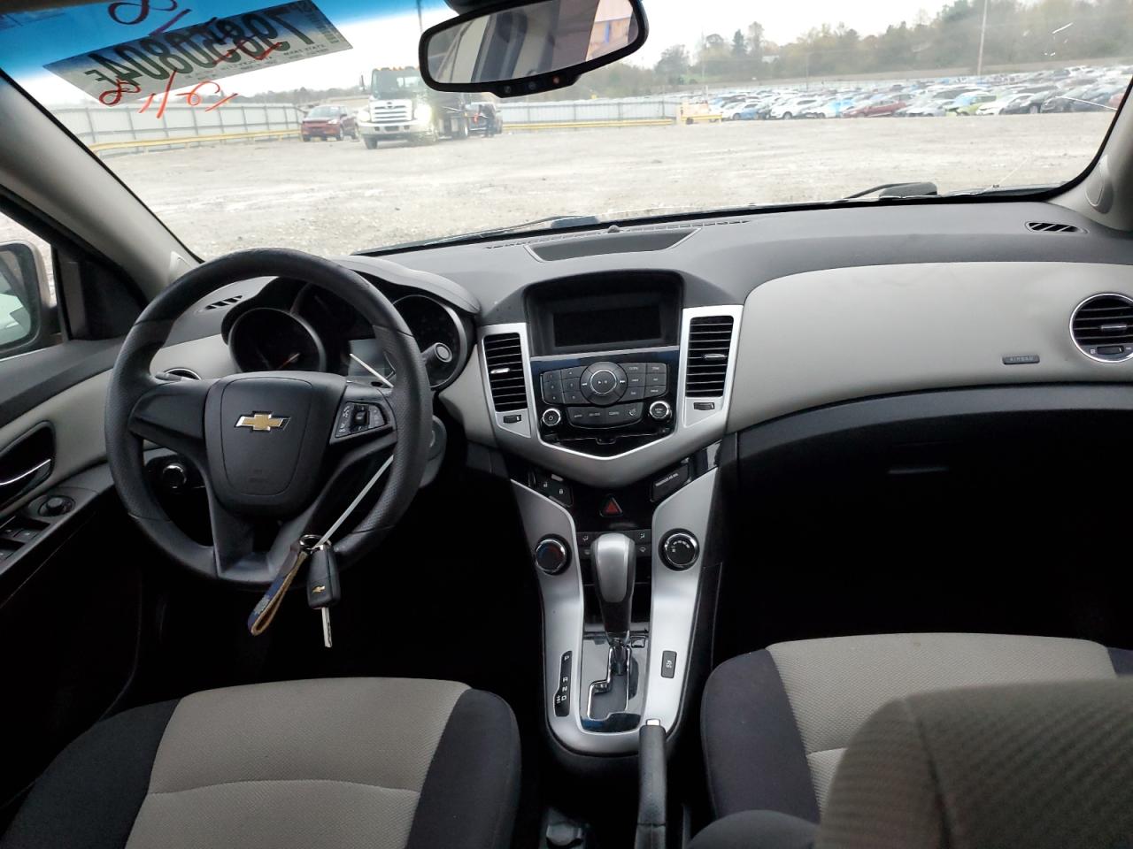 2012 Chevrolet Cruze VIN 1G1PC5SH0C7314418 Copart auction photo, side / front end damage thumbnail 8