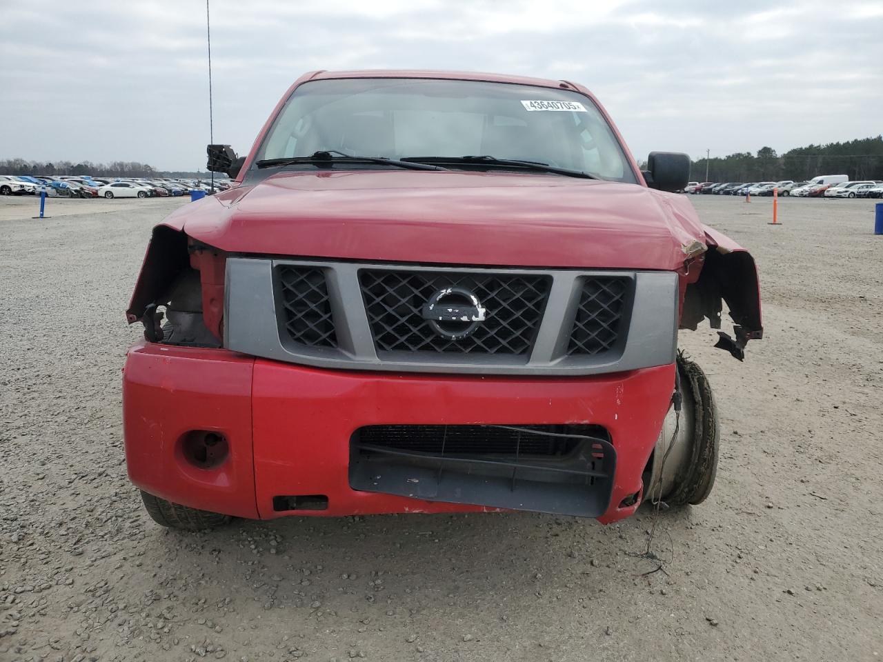 2012 Nissan Titan VIN 1N6BA0EK4CN319941 Copart auction photo, front end / side damage thumbnail 5