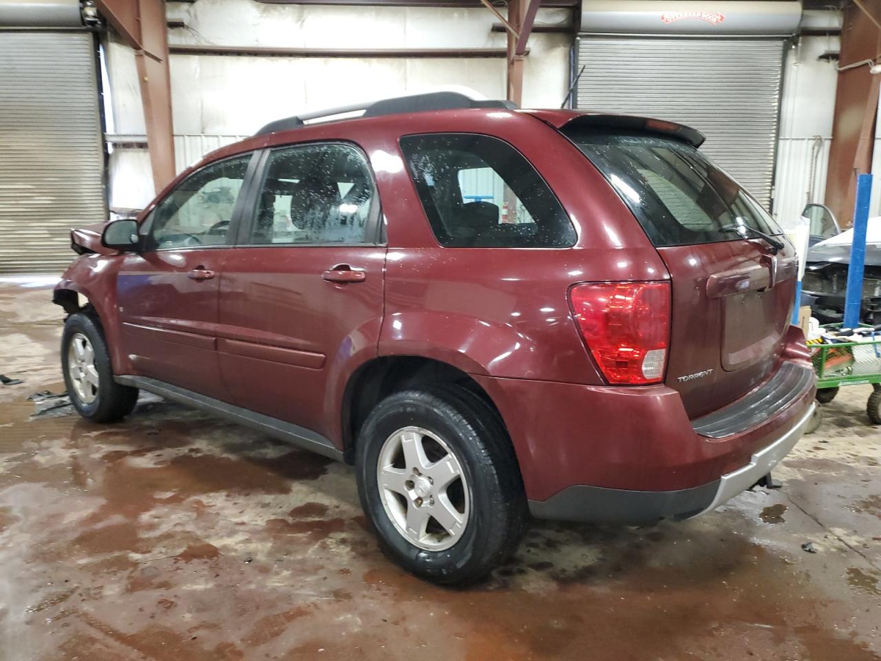 2008 Pontiac Torrent VIN 2CKDL33F986001234 Copart auction photo, front end / side damage thumbnail 2