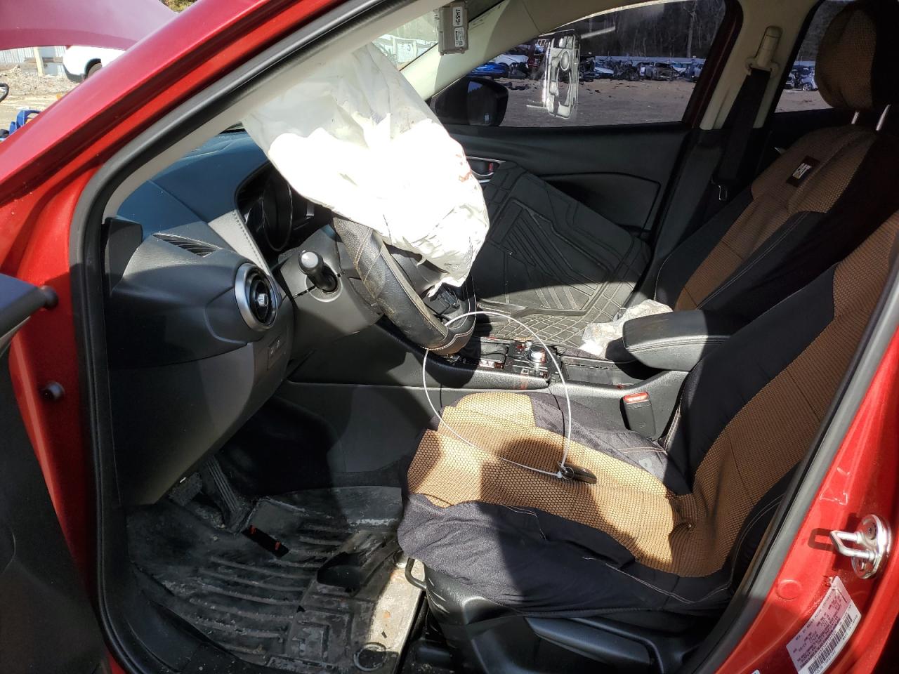 2021 Mazda CX-3 VIN JM1DKDB76M1501309 Copart auction photo, mechanical / front end damage thumbnail 7