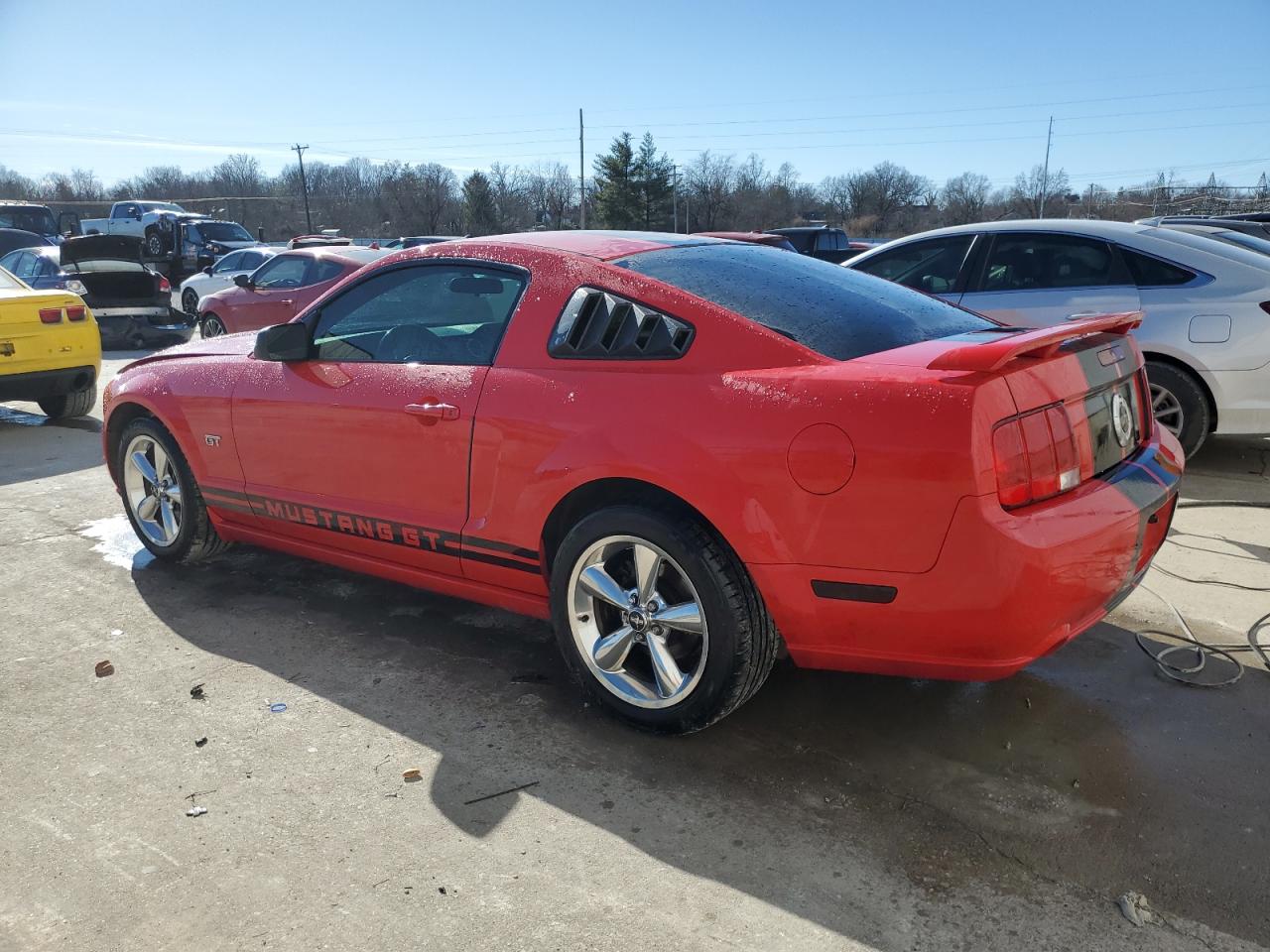2006 Ford Mustang VIN 1ZVHT82H965180910 Copart auction photo, front end damage thumbnail 2