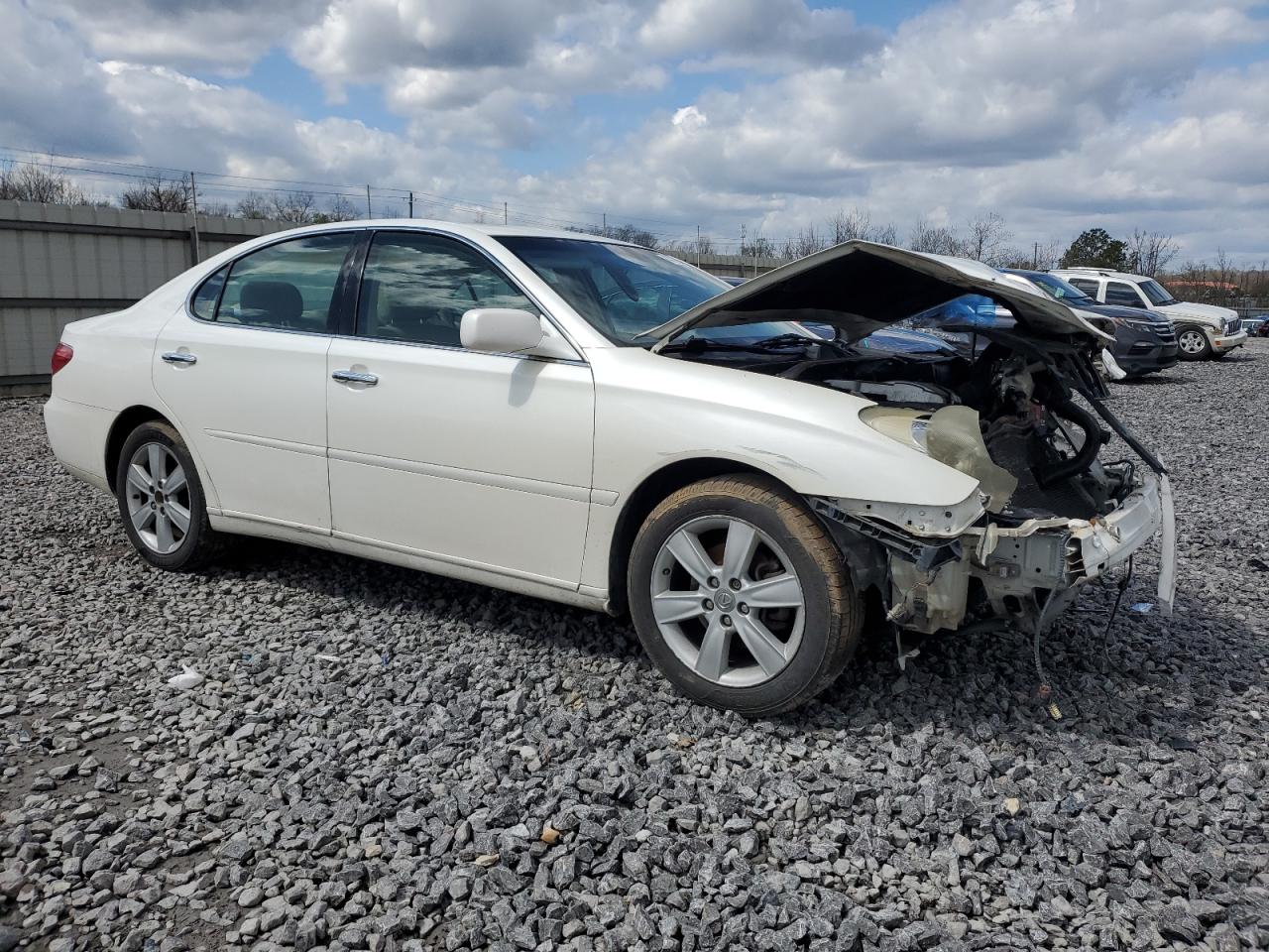 2005 Lexus ES VIN JTHBA30G055099612 Copart auction photo, front end damage thumbnail 4
