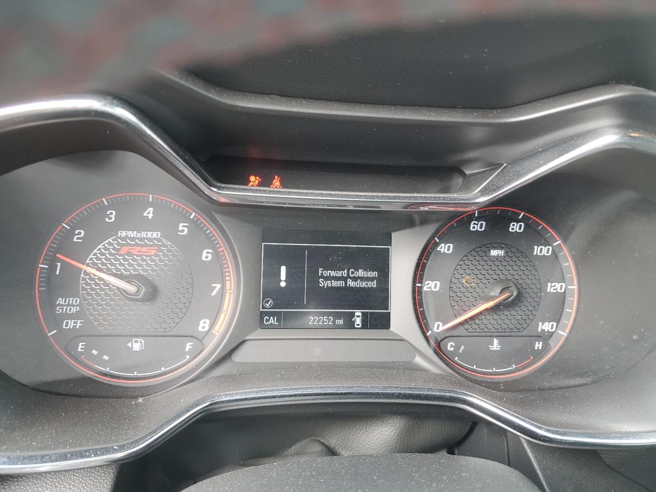 2022 Chevrolet TrailBlazer VIN KL79MTSL0NB033433 Copart auction photo, front end damage thumbnail 9