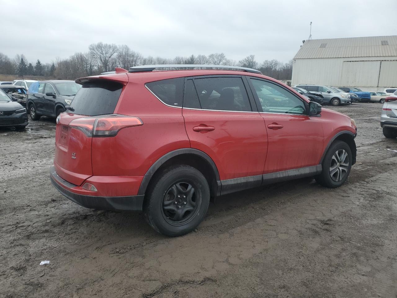 2017 Toyota RAV 4 VIN 2T3BFREV1HW566305 Copart auction photo, front end damage thumbnail 3