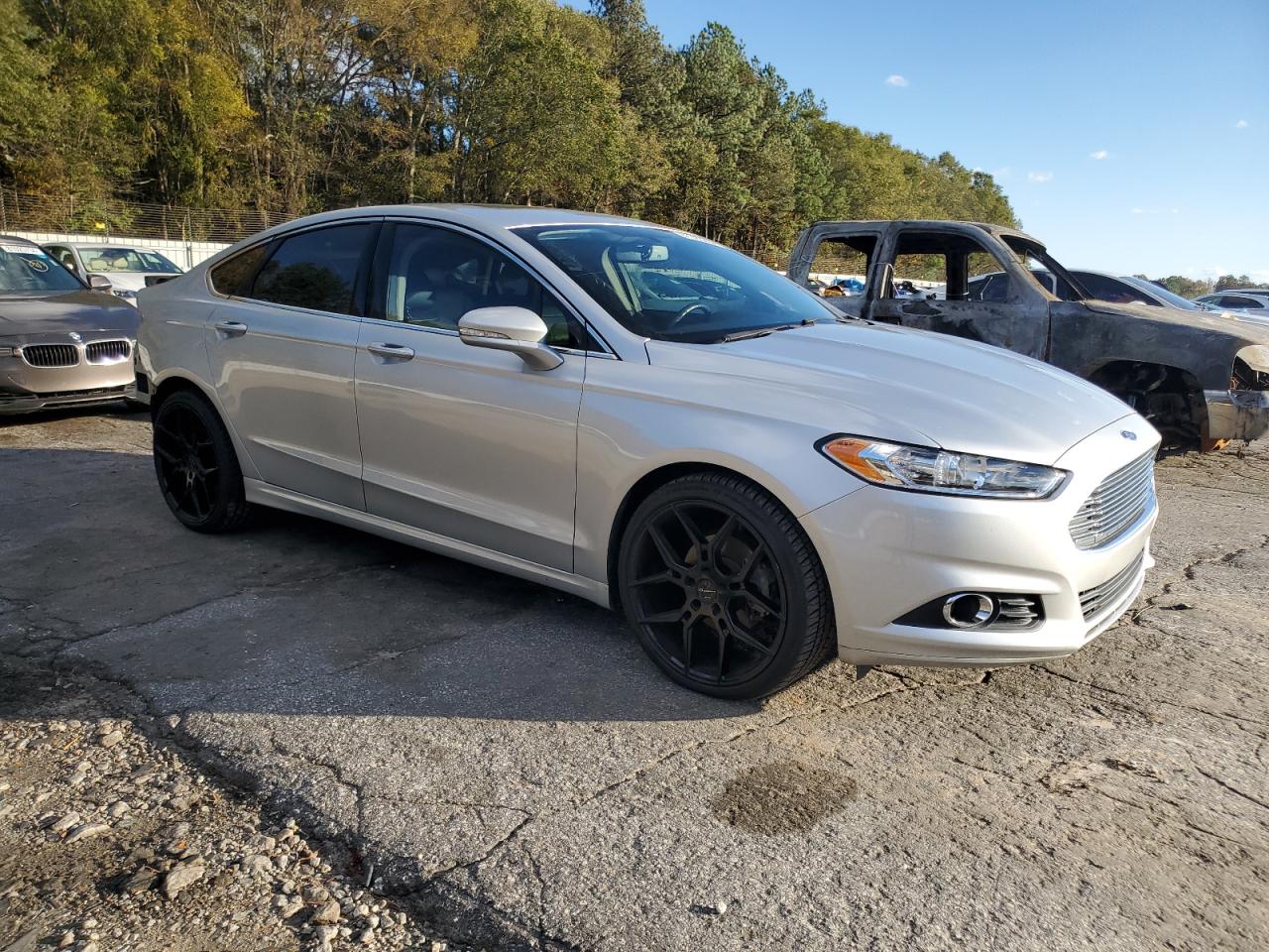 2016 Ford Fusion VIN 3FA6P0H90GR101628 Copart auction photo, rear end damage thumbnail 4