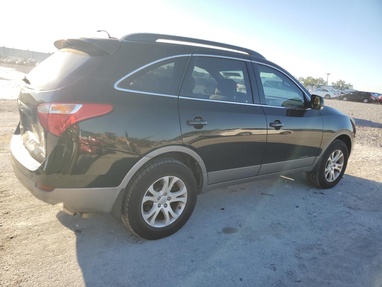 2011 Hyundai Veracruz VIN KM8NUDCC1BU169149 Copart auction photo, rear end / all over damage thumbnail 3