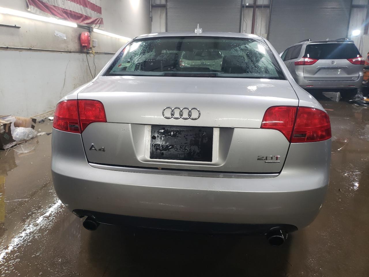 2006 Audi A4 VIN WAUDF78E36A084792 Copart auction photo, front end damage thumbnail 6