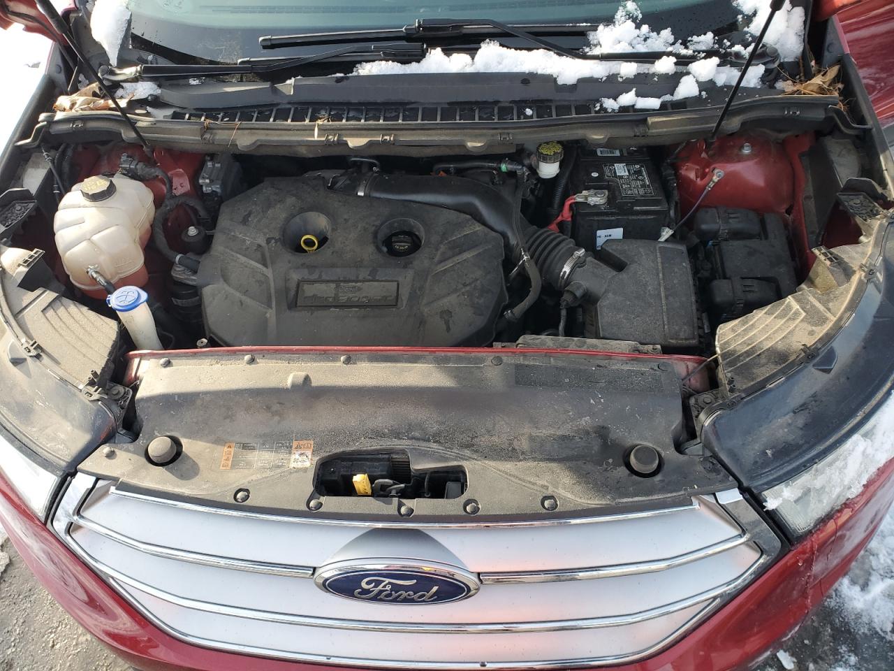 2018 Ford Edge VIN 2FMPK4K91JBB24110 Copart auction photo, all over damage thumbnail 12