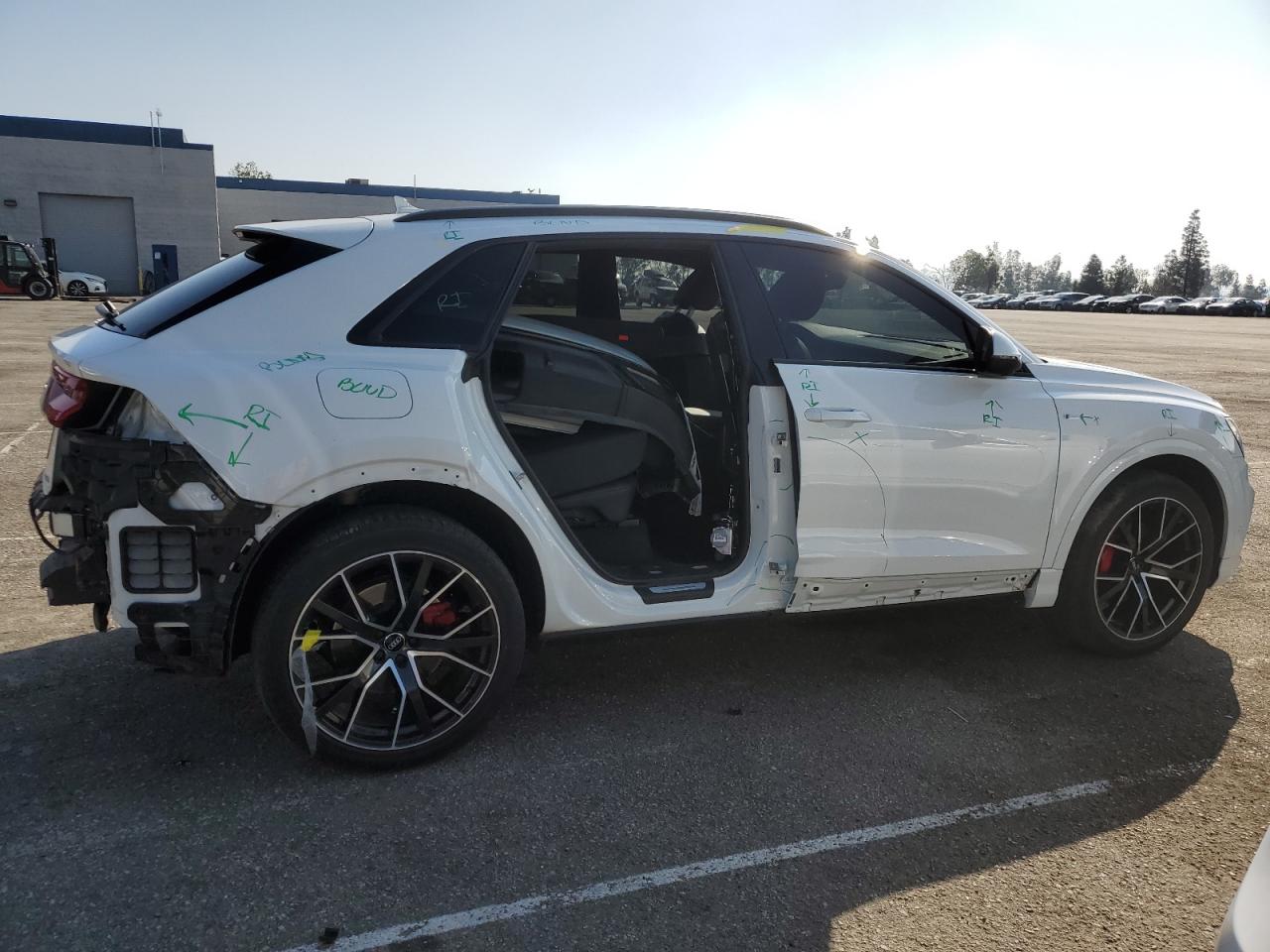 2019 Audi Q8 VIN WA1EVAF1XKD041089 Copart auction photo, rear end / side damage thumbnail 3