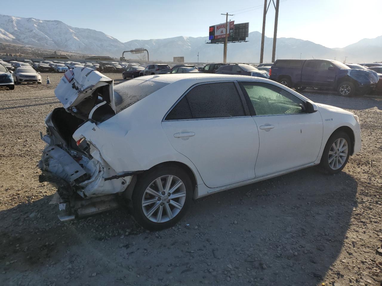 2012 Toyota Camry VIN 4T1BD1FK5CU039400 Copart auction photo, rear end damage thumbnail 3