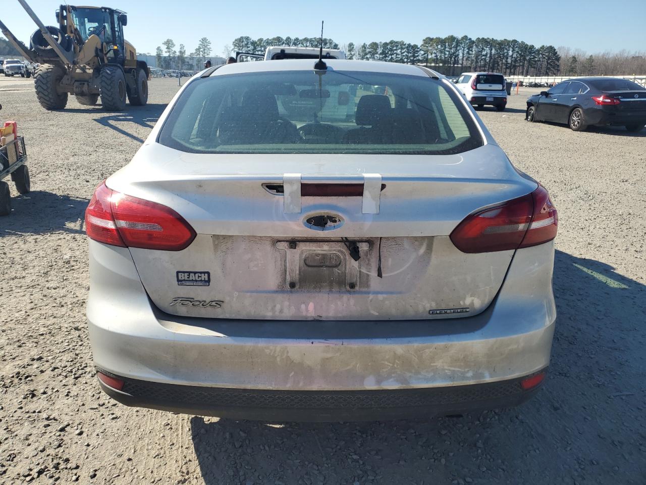 2015 Ford Focus VIN 1FADP3E23FL345030 Copart auction photo, front end damage thumbnail 6
