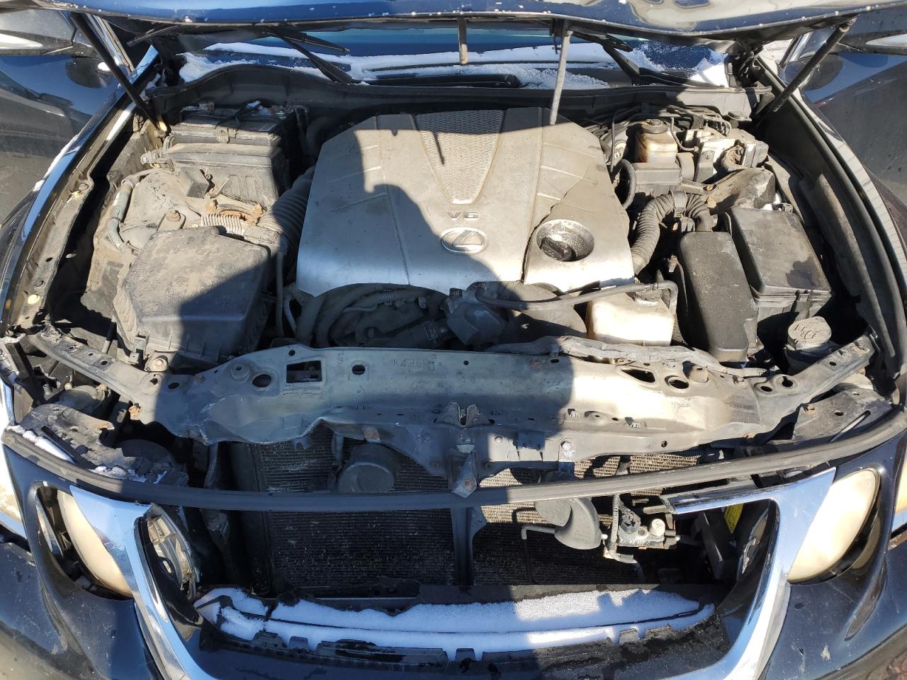 2008 Lexus GS VIN JTHCE96SX80014039 Copart auction photo, front end / rear end damage thumbnail 11