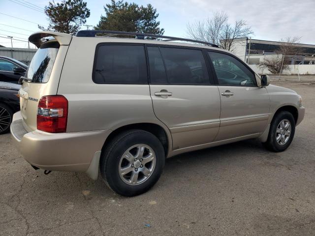 2007 Toyota Highlander VIN JTEGP21AX70145193 Copart auction photo, side damage thumbnail 3