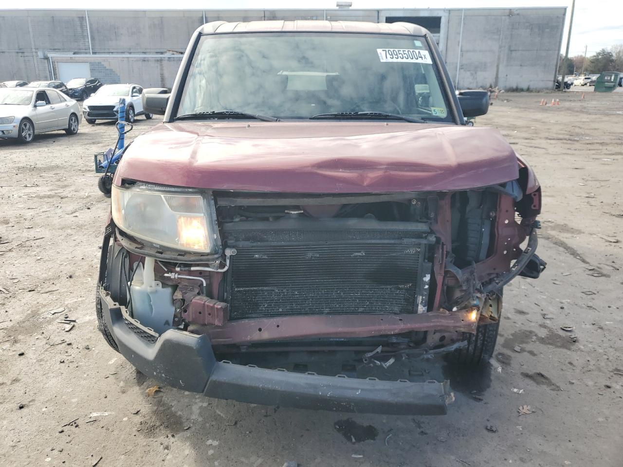 2010 Honda Element VIN 5J6YH2H73AL005034 Copart auction photo, front end / minor dent/scratches damage thumbnail 5
