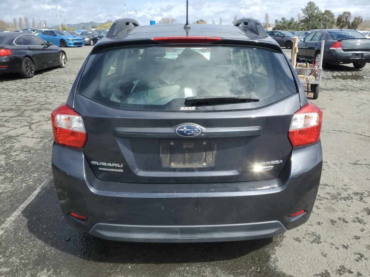 2014 Subaru Impreza VIN JF1GPAL65E8291822 Copart auction photo, front end damage thumbnail 6