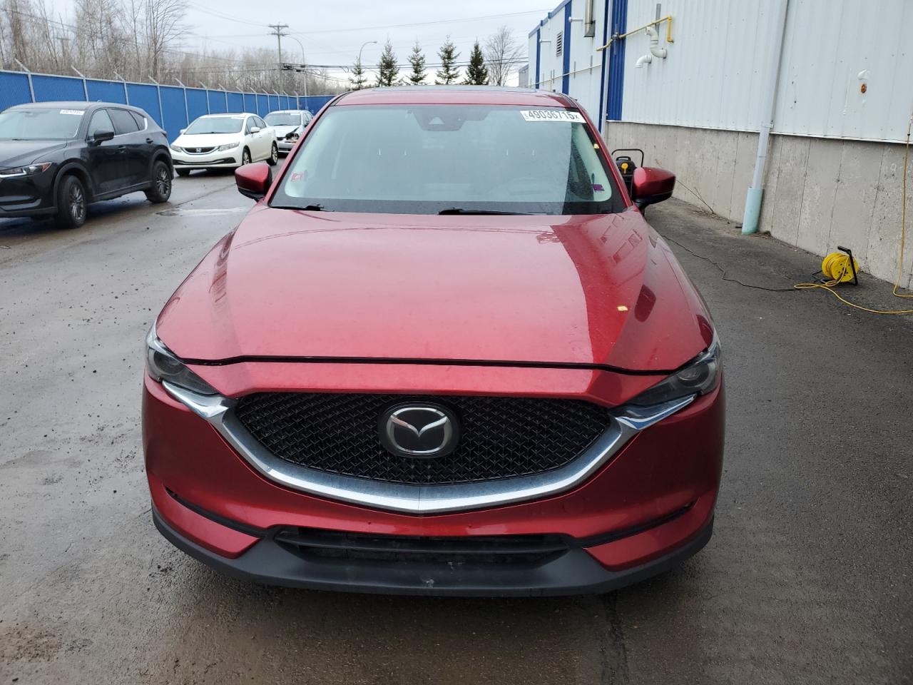 2018 Mazda CX-5 VIN JM3KFBDM5J0396144 Copart auction photo, side / rear end damage thumbnail 5