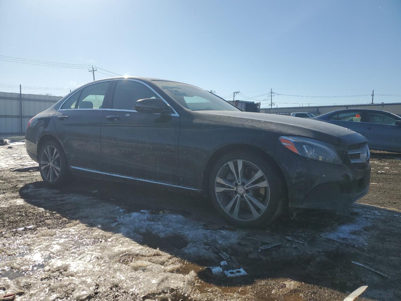 2016 Mercedes-Benz C-klasse VIN 55SWF4KB6GU154026 Copart auction photo, minor dent/scratches damage thumbnail 4
