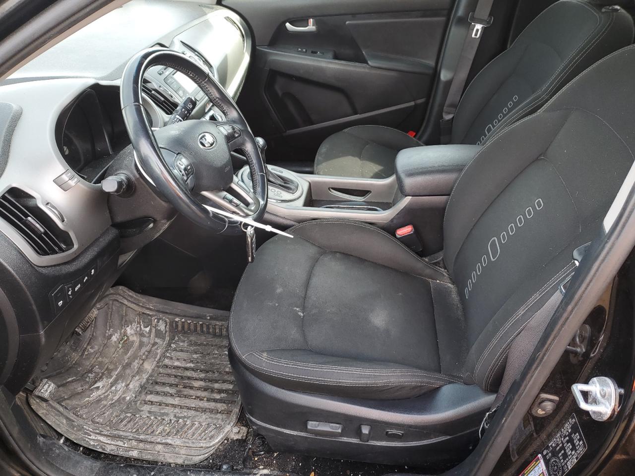 2014 KIA Sportage VIN KNDPCCA62E7609227 Copart auction photo, front end / side damage thumbnail 7