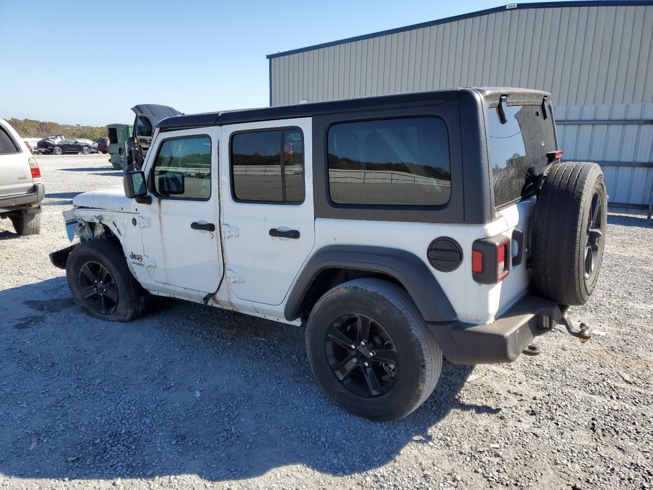 2021 Jeep Wrangler VIN 1C4HJXDN8MW819467 Copart auction photo, rollover damage thumbnail 2