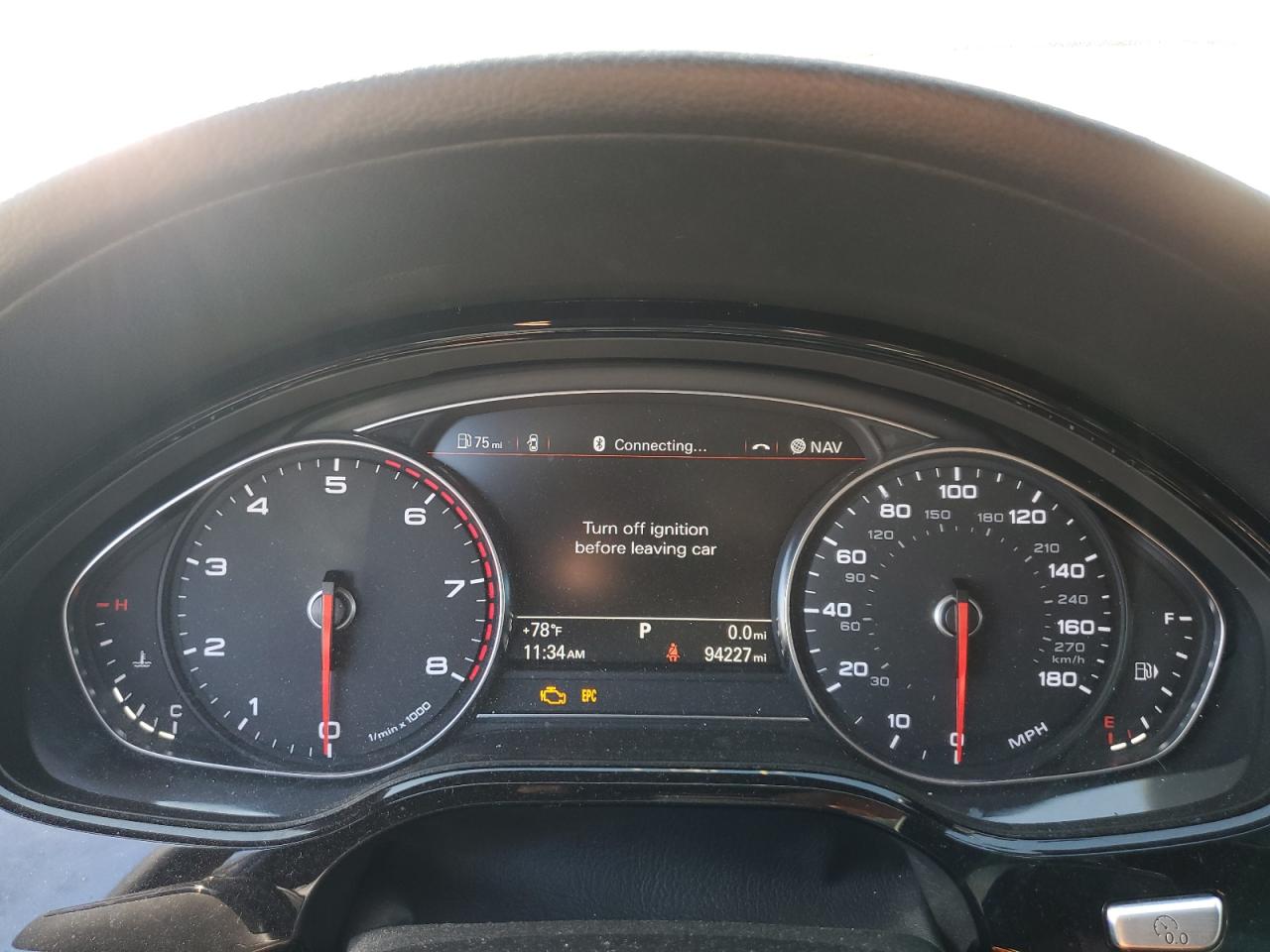 2014 Audi A8 VIN WAUR2AFD3EN003757 Copart auction photo, front end / minor dent/scratches damage thumbnail 9