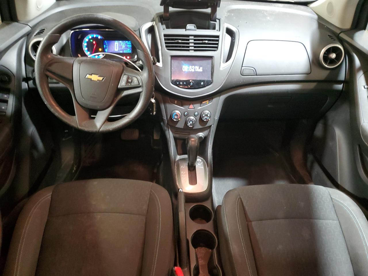2015 Chevrolet Trax VIN KL7CJPSB9FB129608 Copart auction photo, front end / side damage thumbnail 8