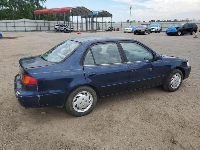 2001 Toyota Corolla VIN 1NXBR12EX1Z429925 Copart auction photo, front end / side damage thumbnail 3