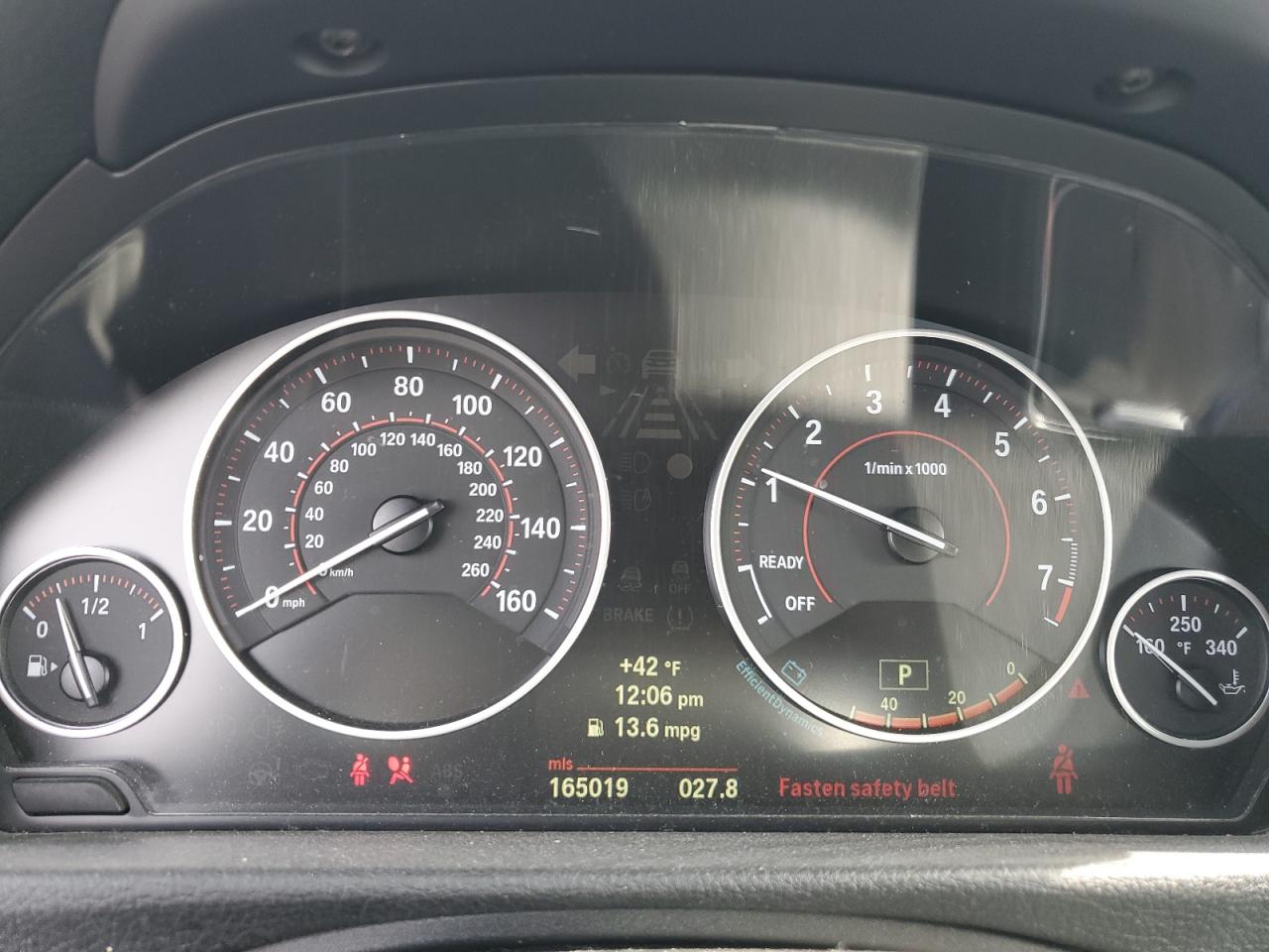 2013 BMW 3er VIN WBA3B9C53DF585692 Copart auction photo, rear end damage thumbnail 9