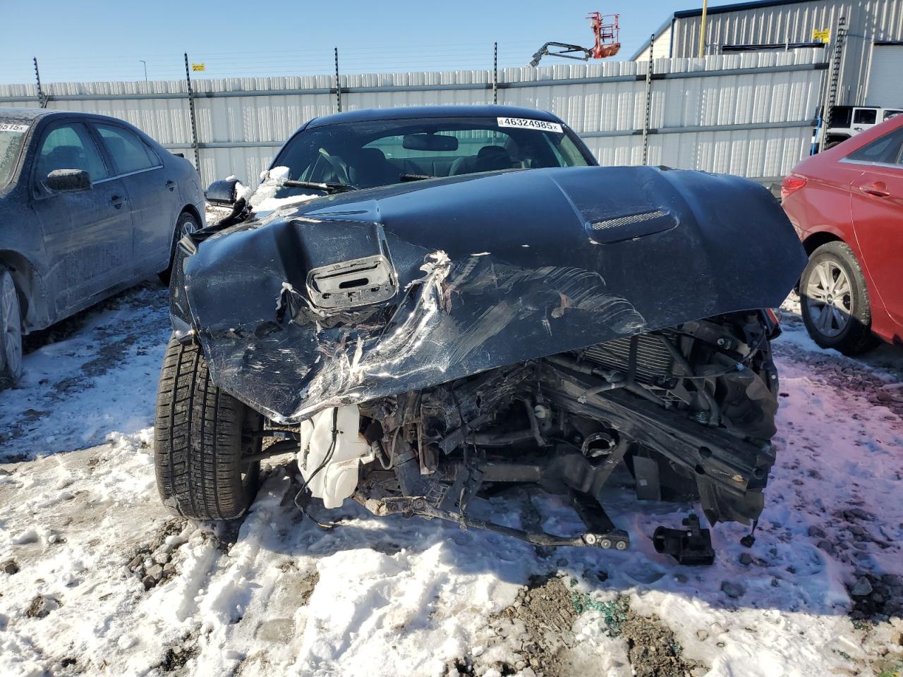 2018 Ford Mustang VIN 1FA6P8TH1J5176135 Copart auction photo, front end damage thumbnail 5