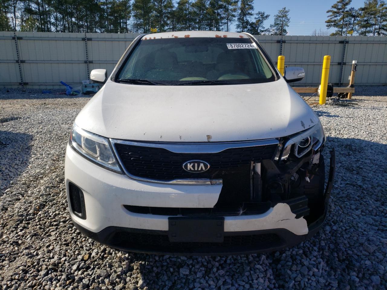 2014 KIA Sorento VIN 5XYKT3A60EG429628 Copart auction photo, front end damage thumbnail 5