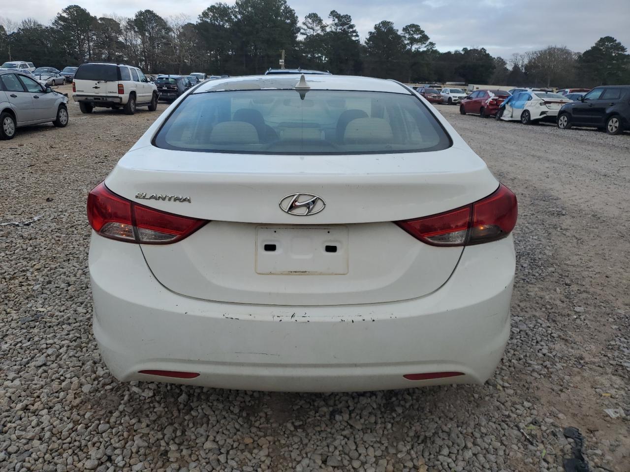 2013 Hyundai Elantra VIN 5NPDH4AE1DH359779 Copart auction photo, all over damage thumbnail 6