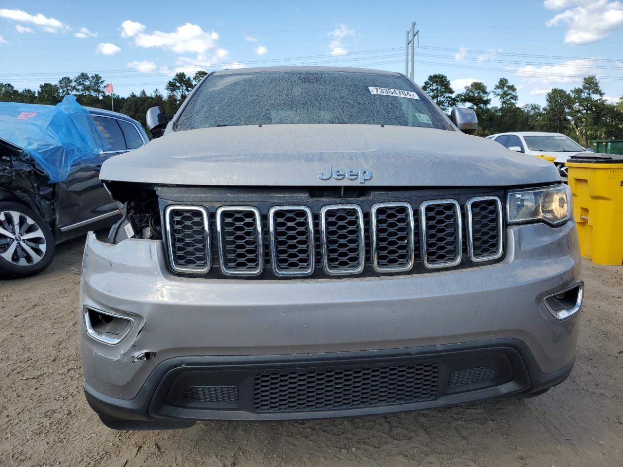 2020 Jeep Grand Cherokee VIN 1C4RJEAG8LC211978 Copart auction photo, front end damage thumbnail 5