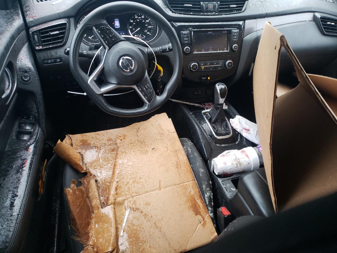 2021 Nissan Rogue VIN JN1BJ1AVXMW561723 Copart auction photo, top/roof / front end damage thumbnail 8