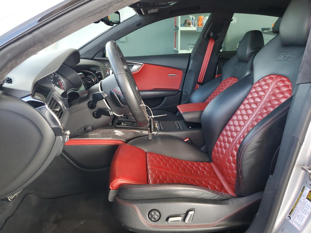 2017 Audi S7 VIN WUAWRBFC7HN905186 Copart auction photo, vandalism damage thumbnail 7