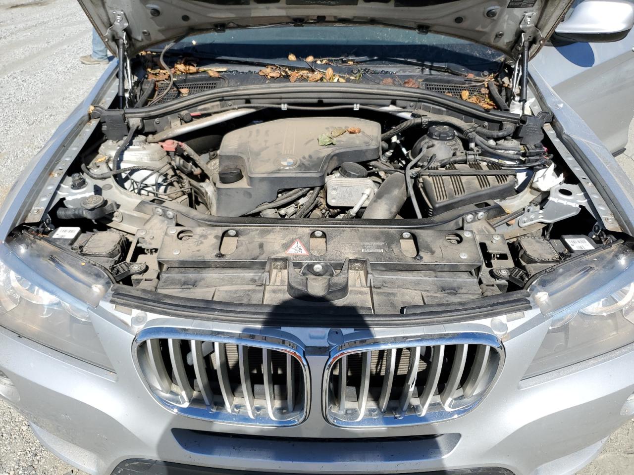 2014 BMW X3 VIN 5UXWX9C50E0D22406 Copart auction photo, top/roof damage thumbnail 11